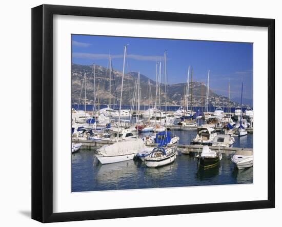 St. Jean-Cap-Ferrat, Cap Ferrat, Near Nice, Alpes Maritimes, Provence, Cote D'Azur, France-David Hughes-Framed Photographic Print