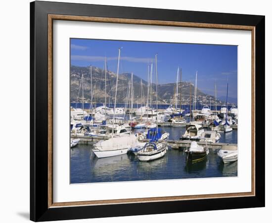 St. Jean-Cap-Ferrat, Cap Ferrat, Near Nice, Alpes Maritimes, Provence, Cote D'Azur, France-David Hughes-Framed Photographic Print