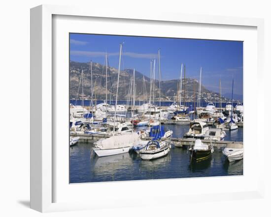 St. Jean-Cap-Ferrat, Cap Ferrat, Near Nice, Alpes Maritimes, Provence, Cote D'Azur, France-David Hughes-Framed Photographic Print