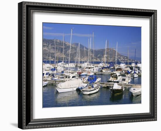 St. Jean-Cap-Ferrat, Cap Ferrat, Near Nice, Alpes Maritimes, Provence, Cote D'Azur, France-David Hughes-Framed Photographic Print