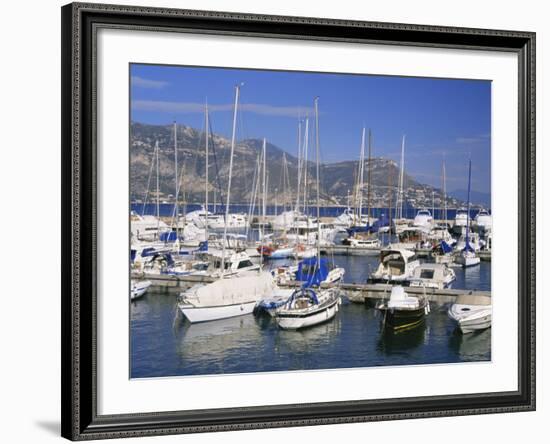 St. Jean-Cap-Ferrat, Cap Ferrat, Near Nice, Alpes Maritimes, Provence, Cote D'Azur, France-David Hughes-Framed Photographic Print