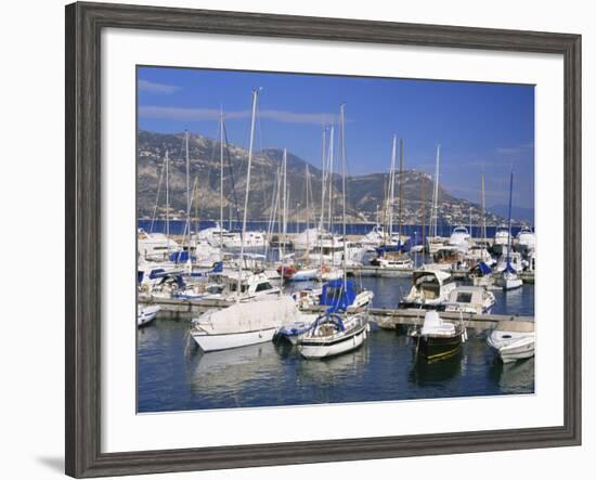 St. Jean-Cap-Ferrat, Cap Ferrat, Near Nice, Alpes Maritimes, Provence, Cote D'Azur, France-David Hughes-Framed Photographic Print