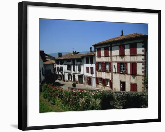 St. Jean Pied De Port, Pays Basque, Aquitaine, France, Europe-Nelly Boyd-Framed Photographic Print