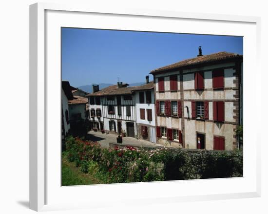 St. Jean Pied De Port, Pays Basque, Aquitaine, France, Europe-Nelly Boyd-Framed Photographic Print