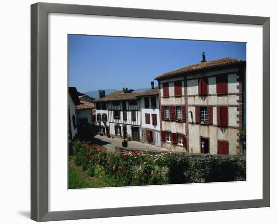 St. Jean Pied De Port, Pays Basque, Aquitaine, France, Europe-Nelly Boyd-Framed Photographic Print