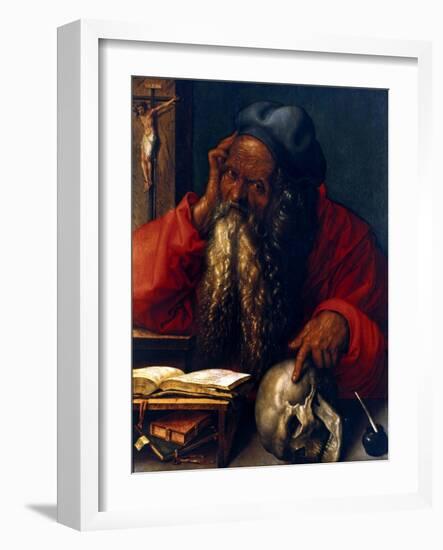 St Jerome, 1521-Albrecht Durer-Framed Giclee Print