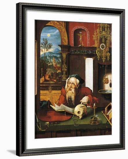 St Jerome, 16th Century-null-Framed Giclee Print