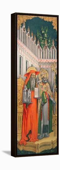 St. Jerome and St. Gregory-null-Framed Premier Image Canvas