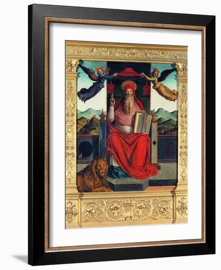 St Jerome at Pulpit-null-Framed Giclee Print