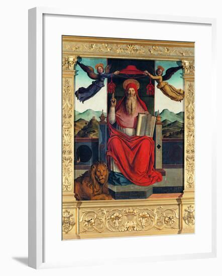 St Jerome at Pulpit-null-Framed Giclee Print