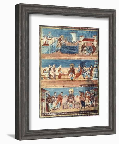 St Jerome Departing from Rome for Jerusalem-null-Framed Giclee Print