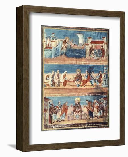 St Jerome Departing from Rome for Jerusalem-null-Framed Giclee Print