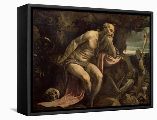 St. Jerome, Early 1560S-Jacopo Bassano-Framed Premier Image Canvas