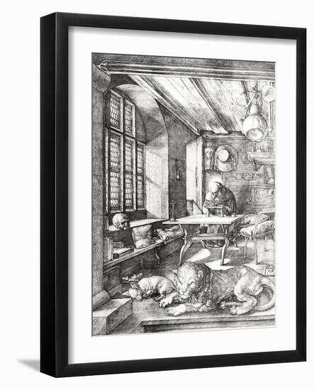 St. Jerome in His Study, 1514-Albrecht Dürer-Framed Giclee Print