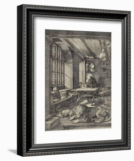 St Jerome in His Study, 1514-Albrecht Dürer-Framed Giclee Print