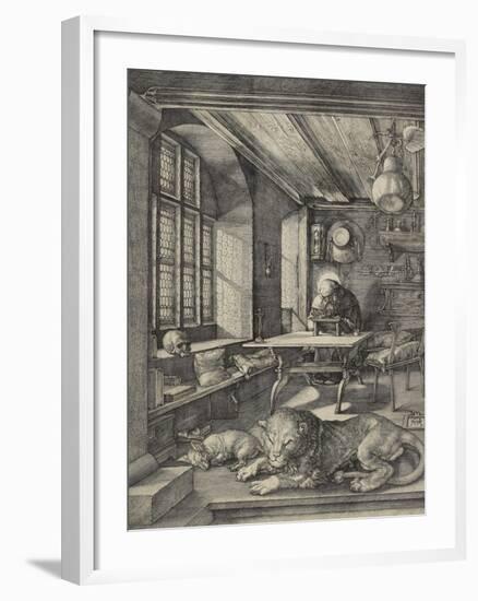 St Jerome in His Study, 1514-Albrecht Dürer-Framed Giclee Print