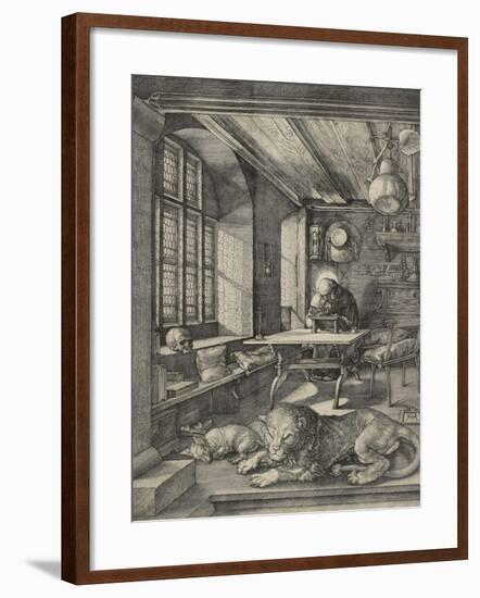 St Jerome in His Study, 1514-Albrecht Dürer-Framed Giclee Print