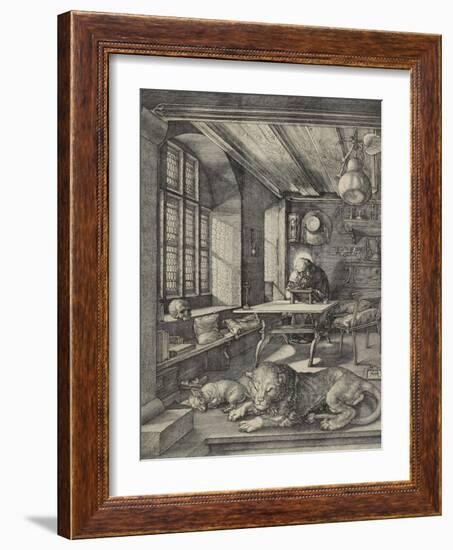 St Jerome in His Study, 1514-Albrecht Dürer-Framed Giclee Print