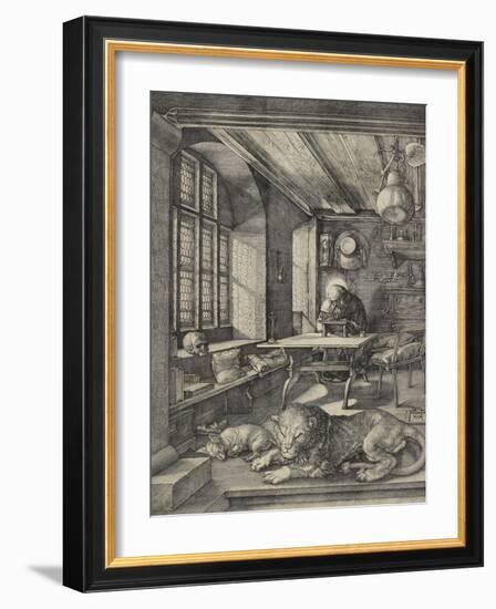 St Jerome in His Study, 1514-Albrecht Dürer-Framed Giclee Print