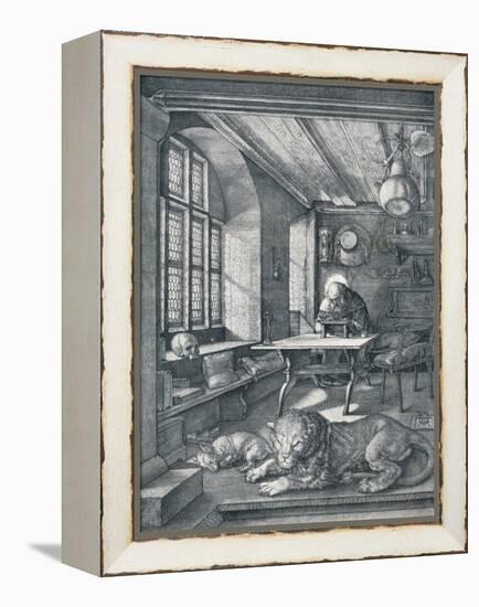 St Jerome in His Study, 1514-Albrecht Dürer-Framed Premier Image Canvas