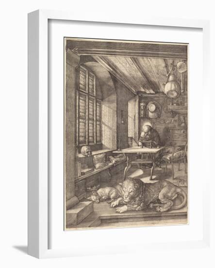 St. Jerome in His Study, 1514-Albrecht Dürer-Framed Giclee Print