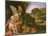 St. Jerome in the Wilderness-Adam Elsheimer-Mounted Giclee Print