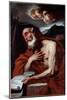 St Jerome (Oil on Canvas, 17Th Century)-Luca Giordano-Mounted Giclee Print