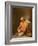 St. Jerome (Oil on Copper)-Lubin Baugin-Framed Giclee Print