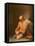 St. Jerome (Oil on Copper)-Lubin Baugin-Framed Premier Image Canvas