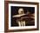 St. Jerome Writing, C.1604 (Detail)-Caravaggio-Framed Giclee Print