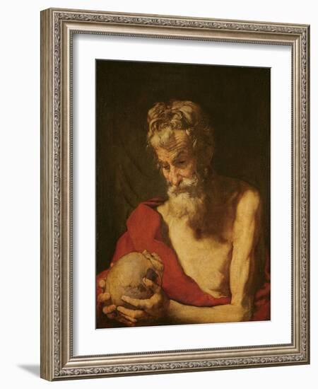 St. Jerome-Jusepe de Ribera-Framed Giclee Print