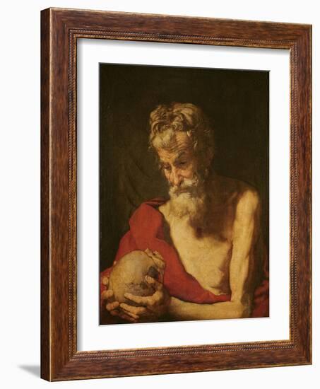 St. Jerome-Jusepe de Ribera-Framed Giclee Print