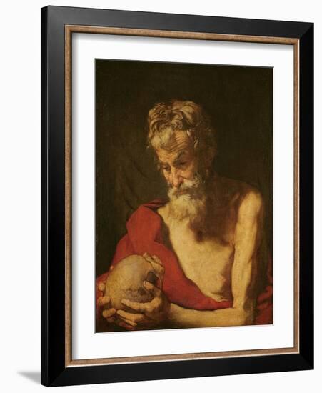 St. Jerome-Jusepe de Ribera-Framed Giclee Print