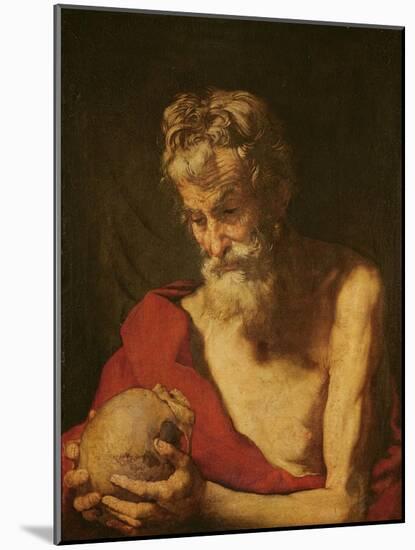 St. Jerome-Jusepe de Ribera-Mounted Giclee Print