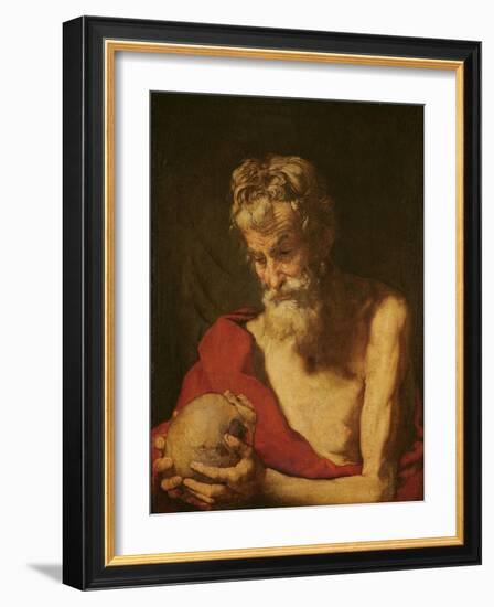 St. Jerome-Jusepe de Ribera-Framed Giclee Print