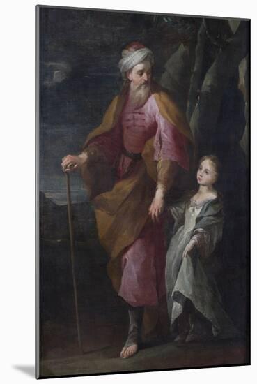 St Joachim and the Virgin Mary-null-Mounted Giclee Print