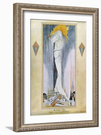 St Joan of Arc, c.1940-Paul Mak-Framed Giclee Print