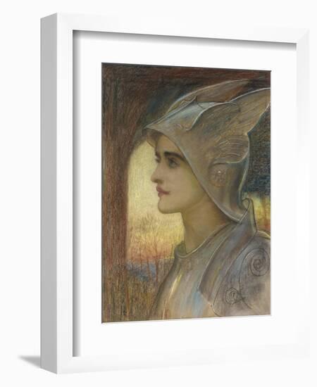 St. Joan of Arc-William Blake Richmond-Framed Giclee Print