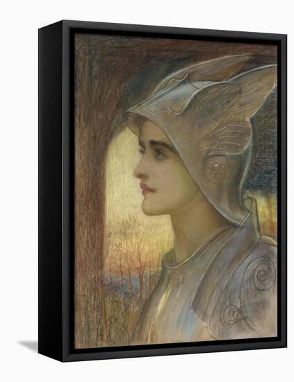 St. Joan of Arc-William Blake Richmond-Framed Premier Image Canvas