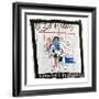 St. Joe Louis Surrounded by Snakes, 1982-Jean-Michel Basquiat-Framed Giclee Print