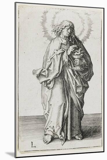 St. John, 1510-Lucas van Leyden-Mounted Giclee Print