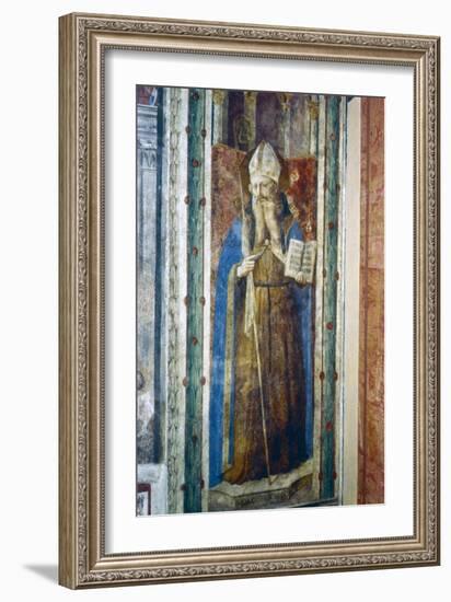 St John Chrysostom, Mid 15th Century-Fra Angelico-Framed Giclee Print