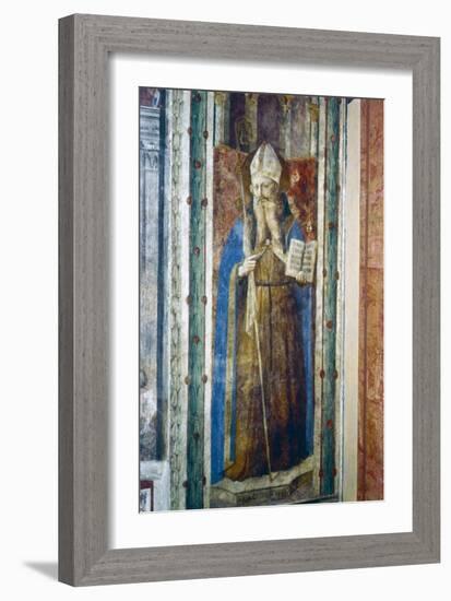 St John Chrysostom, Mid 15th Century-Fra Angelico-Framed Giclee Print