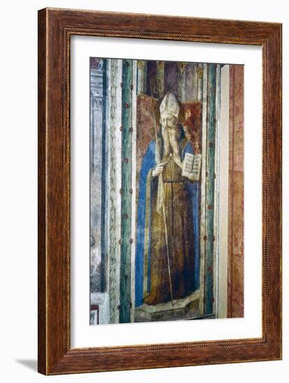 St John Chrysostom, Mid 15th Century-Fra Angelico-Framed Giclee Print