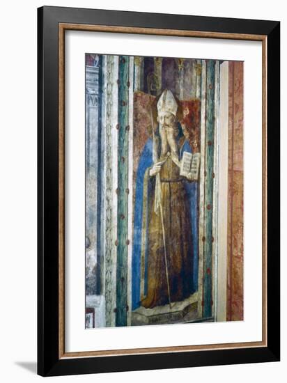 St John Chrysostom, Mid 15th Century-Fra Angelico-Framed Giclee Print