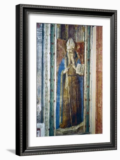 St John Chrysostom, Mid 15th Century-Fra Angelico-Framed Giclee Print