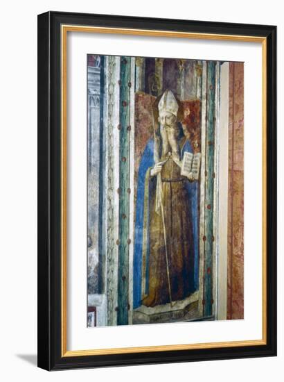 St John Chrysostom, Mid 15th Century-Fra Angelico-Framed Giclee Print