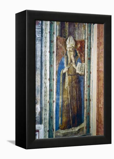 St John Chrysostom, Mid 15th Century-Fra Angelico-Framed Premier Image Canvas