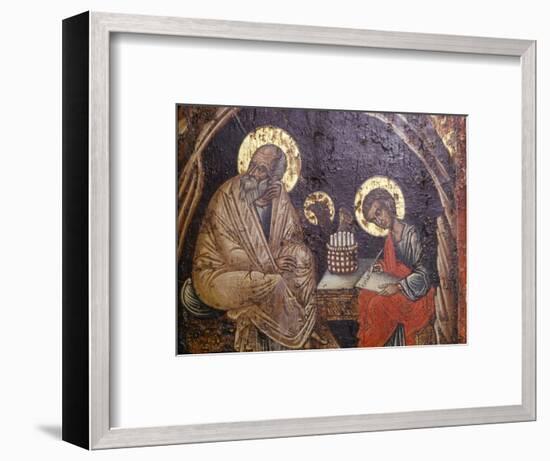 St John dictating to Prochorus, 17th Century-Unknown-Framed Giclee Print