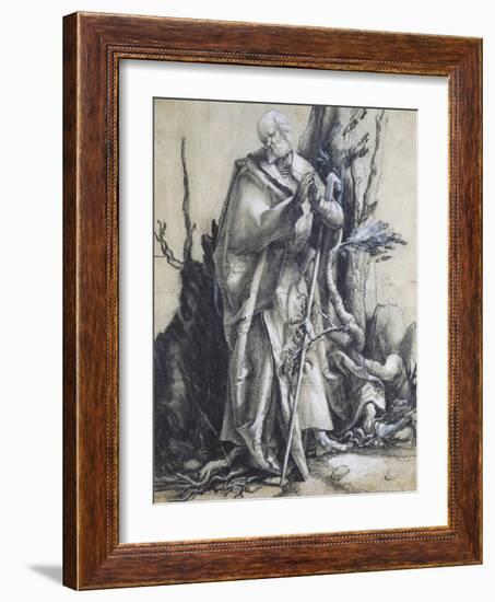 St John in the Forest-Matthias Grunewald-Framed Giclee Print
